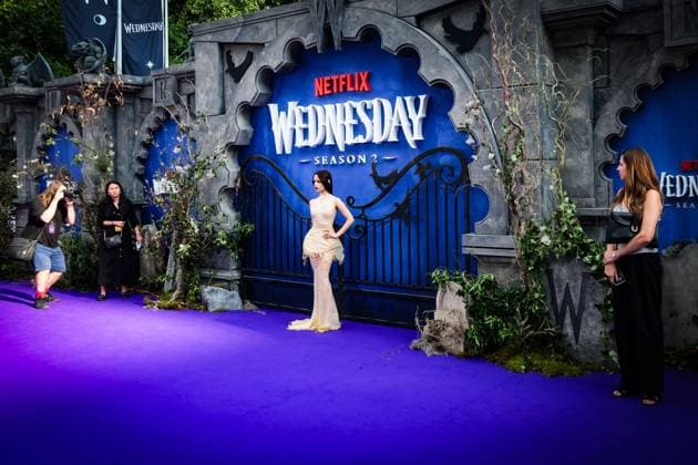 Wednesday Season 2, Part 1 Global Premiere on Wednesday 30 July 2025 Jenna Ortega seen at the Wednesday Season 2, Part 1 Global Premiere on Wednesday 30 July 2025 at The Methodist Central Hall, London. . Picture, Credit:Julie Edwards Avalon  Copyright: xJuliexEdwardsx xAvalonx 1026824095