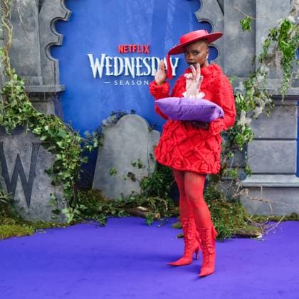 Wednesday Season 2, Part 1 Global Premiere on Wednesday 30 July 2025 Joy Sunday seen at the Wednesday Season 2, Part 1 Global Premiere on Wednesday 30 July 2025 at The Methodist Central Hall, London. . Picture, Credit:Julie Edwards Avalon  Copyright: xJuliexEdwardsx xAvalonx 1026824168