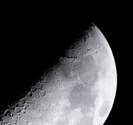 July 12, 1971 - KSC, Florida, USA - s Exploration Ground Systems Program Manager Shawn Quinn captured this image of the Hadley Apennine region of the moon including the Apollo 15 landing site (very near the edge of the shadow of one of the lunar mountains in the area). Image is a crop of a full frame image. Apollo 11, 16 and 17 landing sites are also visible in this image. Hadley Apennine is a region on the near side of Earth s Moon that served as the landing site for the American Apollo 15 mission, the fourth crewed landing on the Moon and the first of the J-missions. KSC USA - ZUMAz03_ 19710712_shc_z03_105 Copyright: xNASAx