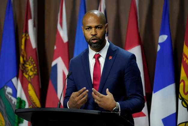 July 30, 2025, Ottawa, On, Canada: The National Council of Canadian Muslims CEO Stephen Brown speaks during a news conference in Ottawa, Wednesday July 30, 2025. Ottawa Canada  - ZUMAc35_ 20250730_zaf_c35_126 Copyright: xAdrianxWyldx