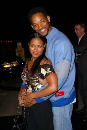 MATRIX FB Feb. 4, 2003 - Burbank, CALIFORNIA, UNITED STATES - K28757FB ..ENTER THE MATRIX - FINAL FLIGHT OF THE OSIRIS- .PREVIEW. ON THE WARNER BROTHERS STUDIO LOT..IN BURBANK, CA. .2 4 2003 .. FITZROY BARRETT 2003 .WILL SMITH AND WIFE JADA PINKETT SMITH Copyright: xFitzroyxBarrettx