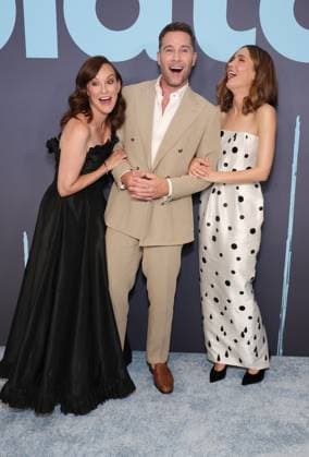 30 July 2025 . Los Angeles, California -Carla Gallo, Luke Macfarlane, Rose Byrne At Premiere Event Of Apple TV+ s Platonic Season 2 held at Hammer Museum in Los Angeles. Los Angeles USA - ZUMAa123 20250730_zaa_a123_026 Copyright: xFSx