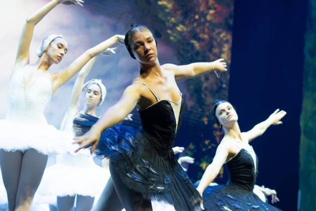 presentation of Swan Lake Dancers perform during the presentation of Swan Lake (lago de los Cisnes) by the Ballet Kiev at the gran Via Theater in Madrid. July 30, 2025 Spain Featuring: Dancers perform during the presentation of Swan Lake (lago de los Cisnes) by the Ballet Kiev at the gran Via Theater in Madrid. July 30, 2025 Spain Where: Madrid, Spain When: 30 Jul 2025 Credit: Oscar Gonzalez WENN Madrid Spain Copyright: xOscarxGonzalez WENNx wenn40565083 OFA ZOJx wenn40565083