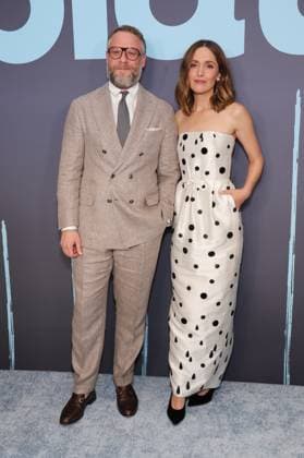 30 July 2025 . Los Angeles, California -Seth Rogen, Rose Byrne At Premiere Event Of Apple TV+ s Platonic Season 2 held at Hammer Museum in Los Angeles. Los Angeles USA - ZUMAa123 20250730_zaa_a123_046 Copyright: xFSx