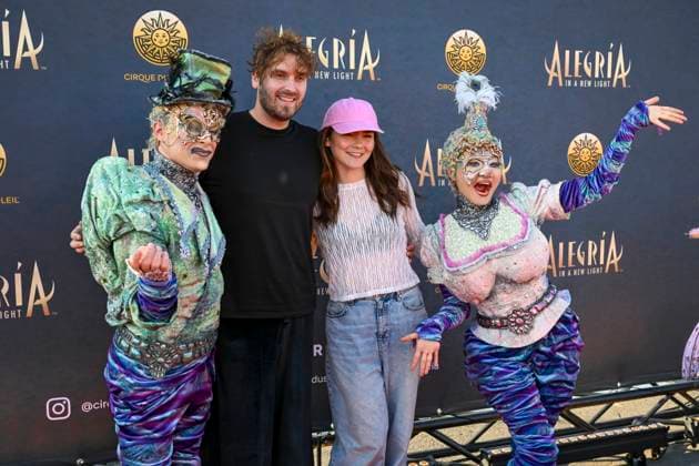 Cirque Du Soleil - Premiere Knokke-Heist , 30 07 2025 : Cirque du Soleil , premiere . Pix : Kato Callebaut , Tom Dice , The Starlings . Credit : Peter De Smedt CC . Knokke-Heist Belgium  Copyright: xContentxCurationx PeterxDexSmedtx xCCx