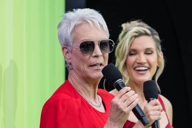 Freakier Friday UK Premiere in London LONDON, UNITED KINGDOM - JULY 31: Jamie Lee Curtis and Ashley Roberts attend the UK premiere of Disney s Freakier Friday at Odeon Luxe in Leicester Square in London, United Kingdom on July 31, 2025. Wiktor Szymanowicz Anadolu London United Kingdom. Editorial use only. Please get in touch for any other usage.  Copyright: x2025xAnadoluxWiktorxSzymanowiczx