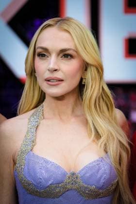 Uk Premiere Of Freakier Friday on Thursday 31 July 2025 Lindsay Lohan seen at the Uk Premiere Of Freakier Friday on Thursday 31 July 2025 at ODEON LUXE Leicester Square, London. Fashion Detail - Handbag. Picture, Credit:Julie Edwards Avalon  Copyright: xJuliexEdwardsx xAvalonx 1027006532