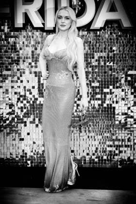 Uk Premiere Of Freakier Friday on Thursday 31 July 2025 Lindsay Lohan seen at the Uk Premiere Of Freakier Friday on Thursday 31 July 2025 at ODEON LUXE Leicester Square, London. Editors Note: Image converted to monochrome. Picture, Credit:Julie Edwards Avalon  Copyright: xJuliexEdwardsx xAvalonx 1027006937
