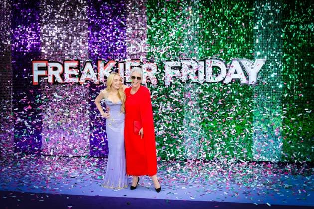 Uk Premiere Of Freakier Friday on Thursday 31 July 2025 Lindsay Lohan and Jamie Lee Curtis seen at the Uk Premiere Of Freakier Friday on Thursday 31 July 2025 at ODEON LUXE Leicester Square, London. . Picture, Credit:Julie Edwards Avalon  Copyright: xJuliexEdwardsx xAvalonx 1027007731