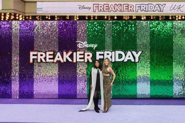 Freakier Friday UK Premiere in London LONDON, UNITED KINGDOM - JULY 31: Nisha Ganatra and Julia Butters attend the UK premiere of Disney s Freakier Friday at Odeon Luxe in Leicester Square in London, United Kingdom on July 31, 2025. Wiktor Szymanowicz Anadolu London United Kingdom. Editorial use only. Please get in touch for any other usage.  Copyright: x2025xAnadoluxWiktorxSzymanowiczx