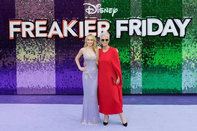 Freakier Friday UK Premiere in London LONDON, UNITED KINGDOM - JULY 31: Lindsay Lohan and Jamie Lee Curtis attend the UK premiere of Disney s Freakier Friday at Odeon Luxe in Leicester Square in London, United Kingdom on July 31, 2025. Wiktor Szymanowicz Anadolu London United Kingdom. Editorial use only. Please get in touch for any other usage.  Copyright: x2025xAnadoluxWiktorxSzymanowiczx
