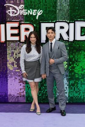 Freakier Friday UK Premiere in London LONDON, UNITED KINGDOM - JULY 31: Dianne Doan and Manny Jacinto attend the UK premiere of Disney s Freakier Friday at Odeon Luxe in Leicester Square in London, United Kingdom on July 31, 2025. Wiktor Szymanowicz Anadolu London United Kingdom. Editorial use only. Please get in touch for any other usage.  Copyright: x2025xAnadoluxWiktorxSzymanowiczx