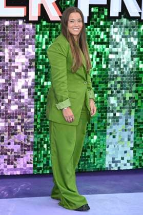 Fran Kirby arriving for the Freakier Friday premiere, Odeon Luxe Leicester Square, London