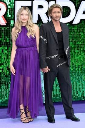 Sarah Roemer und Chad Michael Murray bei der Premiere des Kinofilms Freakier Friday im Odeon Luxe Leicester Square. London, 31.07.2025