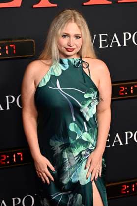 Sarah Kopkin bei der Weltpremiere des Kinofilms Weapons im United Theatre on Broadway. Los Angeles, 31.07.2025