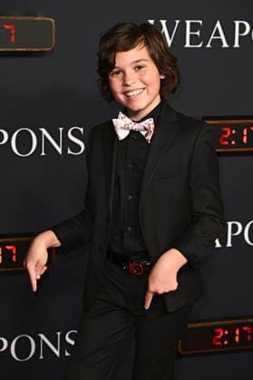 Luke Speakman bei der Weltpremiere des Kinofilms Weapons im United Theatre on Broadway. Los Angeles, 31.07.2025