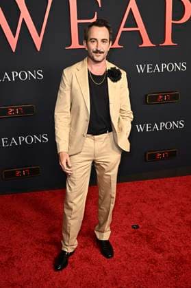 Clayton Farris bei der Weltpremiere des Kinofilms Weapons im United Theatre on Broadway. Los Angeles, 31.07.2025