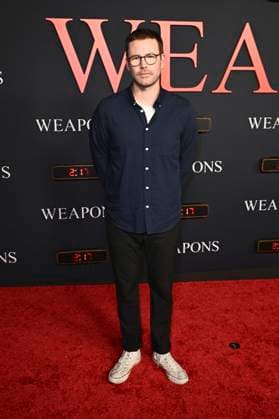Zach Cregger bei der Weltpremiere des Kinofilms Weapons im United Theatre on Broadway. Los Angeles, 31.07.2025