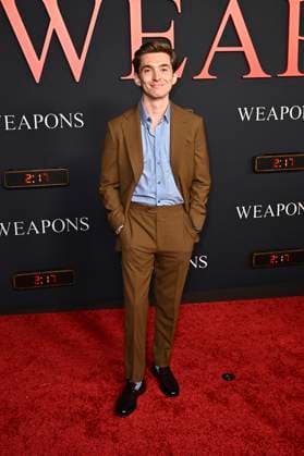 Austin Abrams bei der Weltpremiere des Kinofilms Weapons im United Theatre on Broadway. Los Angeles, 31.07.2025