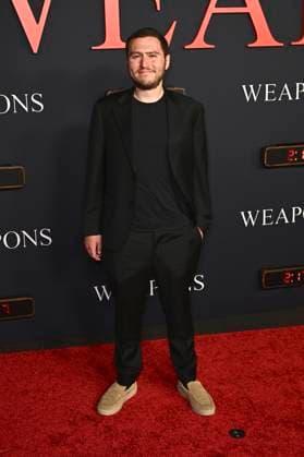 J.D. Lifshitz bei der Weltpremiere des Kinofilms Weapons im United Theatre on Broadway. Los Angeles, 31.07.2025