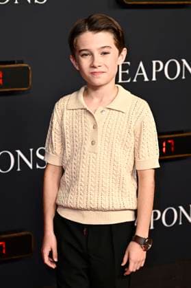 Cary Christopher bei der Weltpremiere des Kinofilms Weapons im United Theatre on Broadway. Los Angeles, 31.07.2025