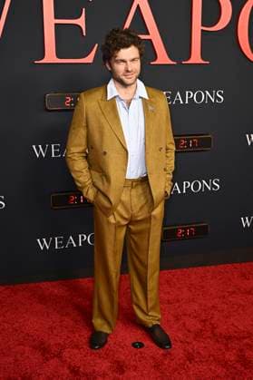Alden Ehrenreich bei der Weltpremiere des Kinofilms Weapons im United Theatre on Broadway. Los Angeles, 31.07.2025
