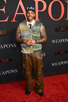 Claude George Jr. bei der Weltpremiere des Kinofilms Weapons im United Theatre on Broadway. Los Angeles, 31.07.2025
