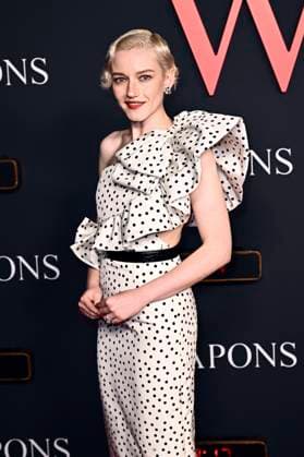 Julia Garner bei der Weltpremiere des Kinofilms Weapons im United Theatre on Broadway. Los Angeles, 31.07.2025
