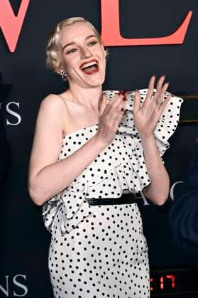 Julia Garner bei der Weltpremiere des Kinofilms Weapons im United Theatre on Broadway. Los Angeles, 31.07.2025