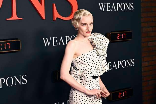 Julia Garner bei der Weltpremiere des Kinofilms Weapons im United Theatre on Broadway. Los Angeles, 31.07.2025