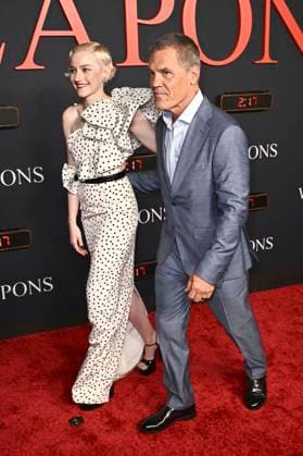Julia Garner und Josh Brolin bei der Weltpremiere des Kinofilms Weapons im United Theatre on Broadway. Los Angeles, 31.07.2025
