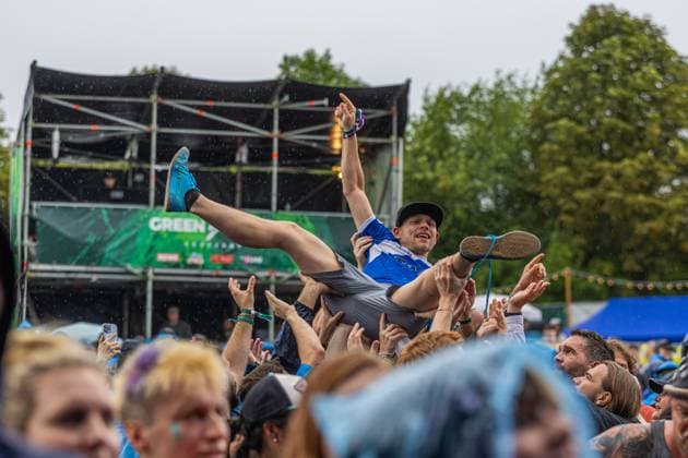 Entertainment Bilder des Tages ROGERS - Green Juice Festival 2025 - 01.08.2025 Die Düsseldorfer Punk Rock Band ROGERS Das Green Juice Festival in Bonn Vilich feiert mit insgesamt 10.000 Besuchern die 16. Auflage. Eine Veranstaltung der fünfdrei eventagentur GmbH 01.08.2025 Deutschland *** ROGERS Green Juice Festival 2025 01 08 2025 The Düsseldorf punk rock band ROGERS The Green Juice Festival in Bonn Vilich celebrates its 16th edition with a total of 10,000 visitors An event organized by fünfdrei eventagentur GmbH 01 08 2025 Germany Copyright: xBonn.digitalx