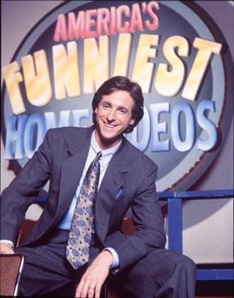 RELEASE DATE: 1989 TITLE: Americas Funniest Home Videos STUDIO: PLOT: The show features humorous home videos that are submitted by viewers. The most common videos feature unintentional physical comedy, pets or children and some staged pranks. STARRING: Host BOB SAGET. Los Angeles USA  - ZUMAz90_ 20250725_shc_z90_263 Copyright: xABCx