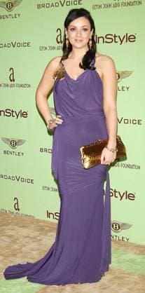 INSTYLE FULL LTH AR Feb. 29, 2004 - Los Angeles, CALIFORNIA, USA - K35793AR.12TH ANNUAL ELTON JOHN AIDS FOUNDATION INSTYLE PARTY, LOS ANGELES, CALIFORNIA. ANDREA RENAULT 2004.MARTINE MCCUTCHEON (VERA WANG) Copyright: xAndreaxRenaultx