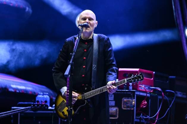 Music Concert - The Smashing Pumpinks - The Aghori Tour 2025 Billy Corgan during the The Smashing Pumpkins - The Aghori Tour 2025, at the Rock in Roma, Capannelle Hippodrome, on August 1, 2025 in Rome, Italy. Rome Rock in Roma - Capannelle Hippodrome Italy Copyright: xDomenicoxCippitellix xLiveMediax LPM_1977299