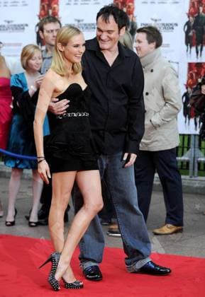 Diane Kruger and Quentin Tarantino The UK Premiere of Inglorious Basterds at the Odeon, Leicester Square London, England - 23.07.09, London, United Kingdom WENN 2516616.jpg