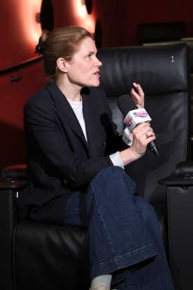 Fritzi Haberlandt bei der Premiere des Kinofilms Wilma will mehr im Filmpalast. Bautzen, 01.08.2025