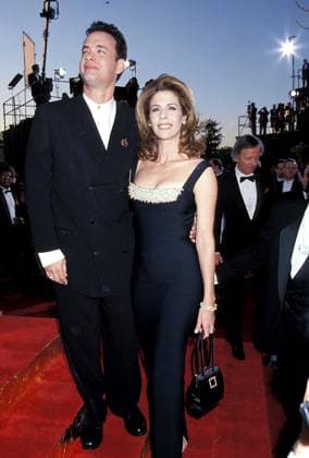 RITA WILSON Nov. 9, 2004 - K1036FB SD0327.67TH ANNUAL OSCAR AWARDS .TOM HANKS AND RITA WILSON. FITZROY BARRETT- 1995 Copyright: xFitzroyxBarrettx