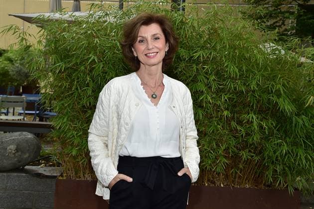 Theater Premiere VANYA KOMÖDIE Marijam Agischewa buergerlich Melan Schwarz Ankunft zur Theater Premiere VANYA KOMÖDIE am Kurfürstendamm im neuen Haus, im Berliner Ensamble in Berlin, am 03.08.2025