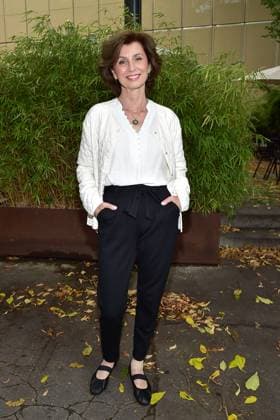Theater Premiere VANYA KOMÖDIE Marijam Agischewa buergerlich Melan Schwarz Ankunft zur Theater Premiere VANYA KOMÖDIE am Kurfürstendamm im neuen Haus, im Berliner Ensamble in Berlin, am 03.08.2025