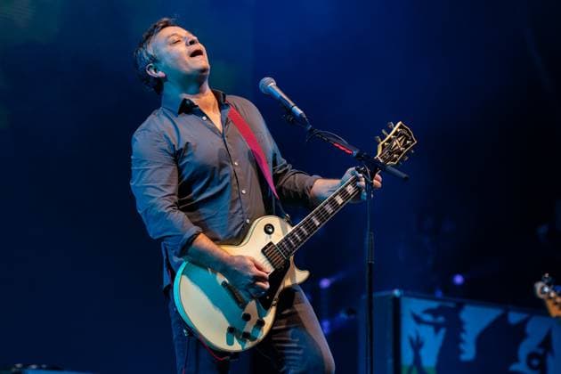 Heritage Live music festival in Essex, UK - 02 Aug 2025 James Dean Bradfield of Manic Street Preachers seen performing live on stage during the Heritage Live music festival. Heritage Live music festival was held at The Audley End Estate in Essex. Bands playing were Ash, The Charlatans and The Manic Street Preachers, Opening and the day was a DJ set from Chris Moyles who then hosted the days event by introducing the bands to the stage. Essex United Kingdom Copyright: xBonniexBritainx xSOPAxImagesx ACB07470