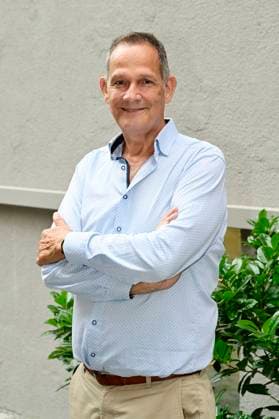 Klaus-Peter Grap bei der Premiere des Theaterstücks Vanya in der Komödie am Kurfürstendamm im Neuen Haus des Berliner Ensemble. Berlin, 03.08.2025