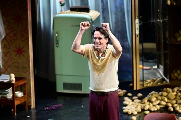 Oliver Mommsen bei der Premiere des Theaterstücks Vanya in der Komödie am Kurfürstendamm im Neuen Haus des Berliner Ensemble. Berlin, 03.08.2025