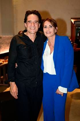Oliver Mommsen und Anja Kling bei der Premiere des Theaterstücks Vanya in der Komödie am Kurfürstendamm im Neuen Haus des Berliner Ensemble. Berlin, 03.08.2025