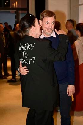 Katy Karrenbauer und Daniel Krauss bei der Premiere des Theaterstücks Vanya in der Komödie am Kurfürstendamm im Neuen Haus des Berliner Ensemble. Berlin, 03.08.2025