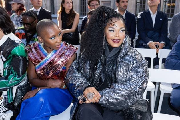 Cynthia Erivo et Janet Jackson - Front Row au défilé Louis Vuitton Collection Femme Prêt-à-porter Printemps Eté 2023 lors de la Fashion Week de Paris (PFW), France, le 4 octobre 2022. Olivier Borde Bertrand Rindoff Petroff Bestimage Celebs attend the Louis Vuitton s Womenswear Spring Summer 2023 show as part of Paris Fashion Week in Paris, France, on October 4, 2022. Paris France *** Cynthia Erivo et Janet Jackson Front Row au défilé Louis Vuitton Collection Femme Prêt à porter Printemps Eté 2023 lors de la Fashion Week de Paris PFW , France, le 4 octobre 2022 Olivier Borde Bertrand Rindoff Petroff Bestimage Celebs attend the Louis Vuitton s Womenswear Spring Summer 2023 show as part of Paris Fashion Week in Paris, France, on October 4, 2  Copyright: xRINDOFF-BORDEx xBESTIMAGExRINDOFF-BORDEx xBESTIMAGEx