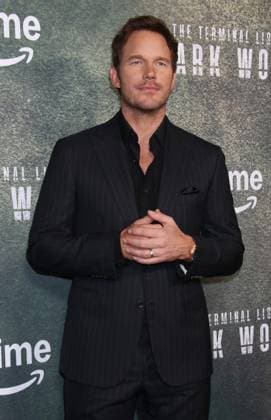 NEW YORK, NY - AUGUST 4: Chris Pratt at Prime Video s The Terminal List: Dark Wolf New York Premiere at Regal Times Square on August 4, 2025 in New York City. Copyright: xRWx