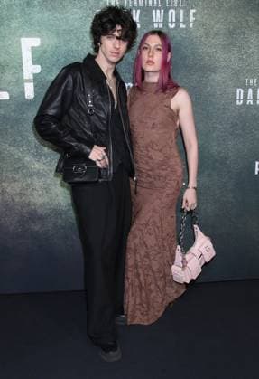 NEW YORK, NY - AUGUST 4: John Supnik and Aria Herbst at Prime Video s The Terminal List: Dark Wolf New York Premiere at Regal Times Square on August 4, 2025 in New York City. Copyright: xRWx