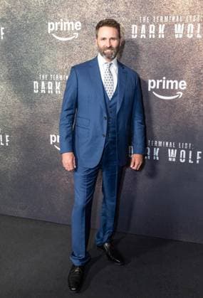 August 4, 2025, Bronx, New York, USA: Jack Carr attends premiere of Amazon Prime Video series The Terminal List: Dark Wolf at Regal Times Square in New York, NY on August 4, 2025 Bronx USA - ZUMAr339 20250804_znp_r339_093 Copyright: xLevxRadinx