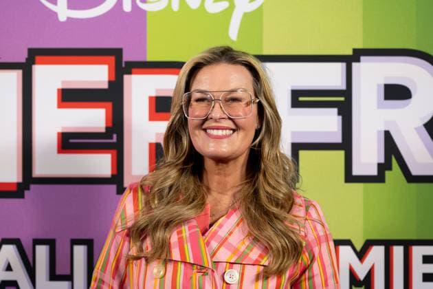FREAKIER FRIDAY AUSTRALIAN PREMIERE, Senior Vice President & Managing Director for The Walt Disney Company Australia, Kylie Watson-Wheeler poses for a photo during the Australian premiere of Disney™s Freakier Friday at Westfield Bondi Junction in Sydney, Tuesday, August 5, 2025. ( NO ARCHIVING SYDNEY NEW SOUTH WALES AUSTRALIA  Copyright: xSTEVENxMARKHAMx 20250805141969350540